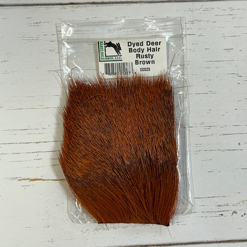 Dyed Deer Body Hair