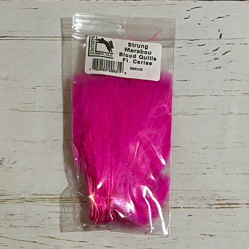Marabou Strung Blood Quills - MSBQ