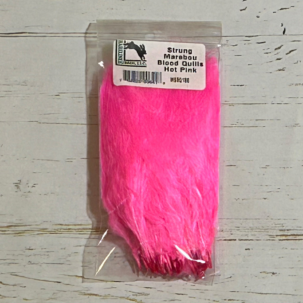 Marabou Strung Blood Quills - MSBQ