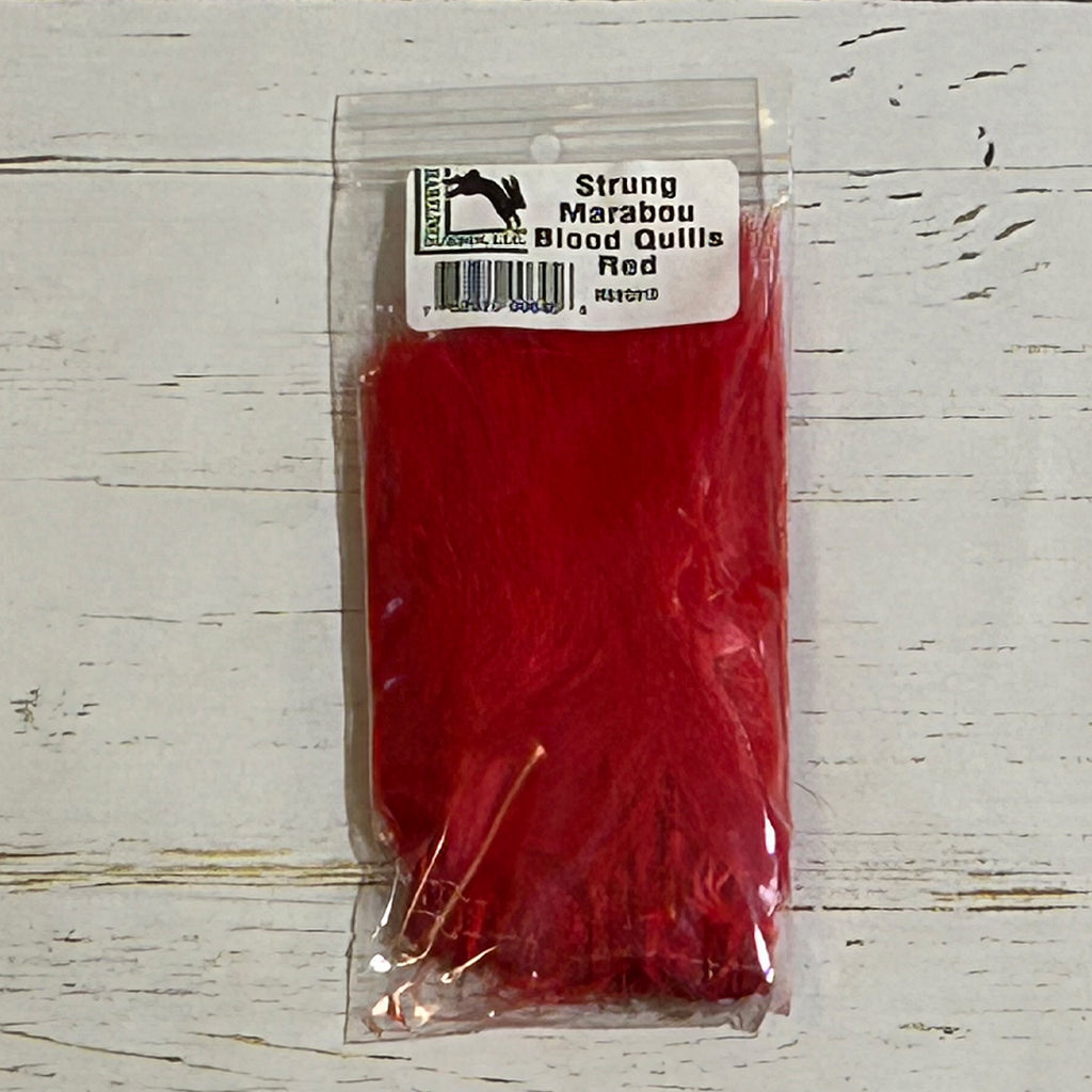 Marabou Strung Blood Quills - MSBQ
