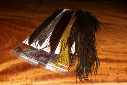 Dry Fly Grizzly Half Saddle Grade #1