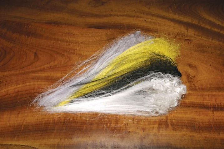 Big Fly Fibers with curl -